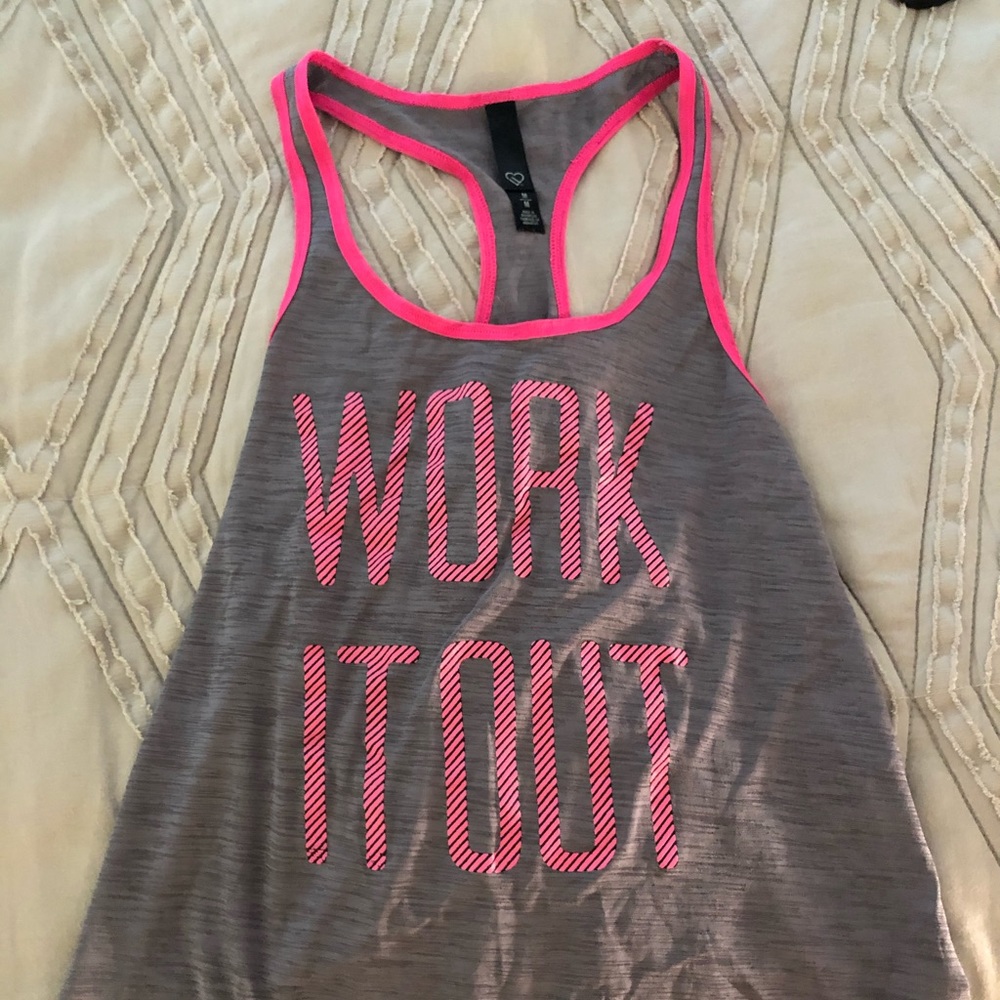 “Work It Out” tank top